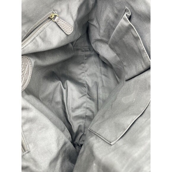 Fossil Women's TAUPE Leather Tote Mimi Handbag Chain Leather Handle Shoulder Bag - Picture 16 of 16